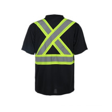 Hochleistungsmaterialien Sicherheit T-Shirts, CSA Z96-09 Norm reflektierende T-Shirts